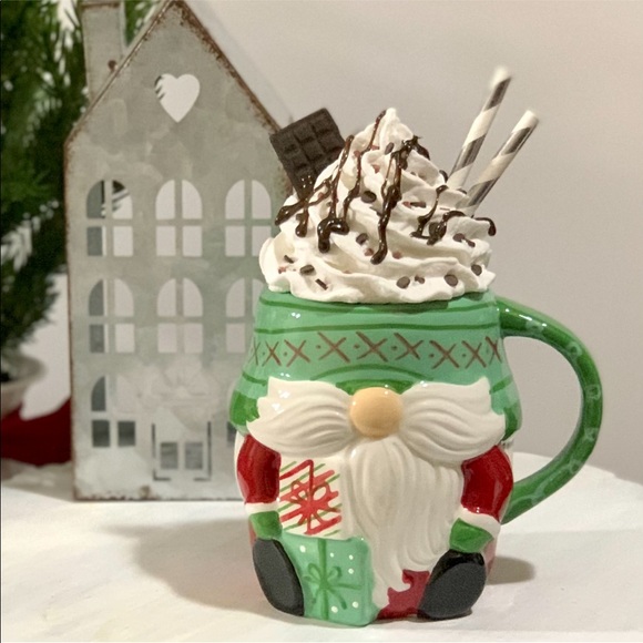 Handmade Mug Topper with Mug. - Picture 1 of 1